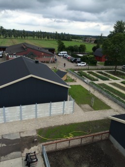 lucht foto boerderij